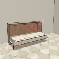 ГК 900 Шкаф-Кровать горизонтальная Алиса