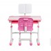 Комплект для девочки растущая парта Cubby Fressia Pink + стул FunDesk SST2-S Pink