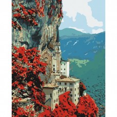 Картина по номерам Идейка Madonna della Corona 40x50см KHO2258