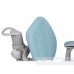 Универсальный комплект для ребенка парта FunDesk Amare Grey II + oртопедическое кресло FunDesk Delizia Blue