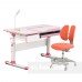 Комплект парта Cubby Toru Pink + подростковое кресло для дома FunDesk Primo Orange