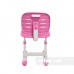 Комплект растущая парта Cubby Fressia Grey + Детский стул FunDesk SST2-s Pink