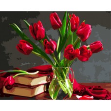 Картина по номерам Brushme Букет тюльпанов GX8115 40x50 см