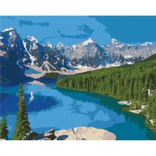 Картина по номерам Art Craft Озеро Марейн Канада 10587-AC 40x50 см