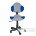 Комплект для школьника парта-трансформер  FunDesk Amare Blue + детский стул  FunDesk LST3 Blue-Grey