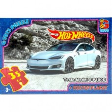 Пазл G-toys Hot Wheels 35 эл FW729