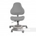 Универсальный комплект парта  FunDesk Amare Grey II + oртопедическое кресло FunDesk Bravo Grey