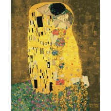 Картина по номерам BrushMe «Поцелуй» Густава Климта 40x50 (сложность 4)