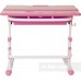 Комплект девочки растущая парта Lavoro L Pink + детский стул FunDesk SST2-S