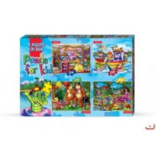 Пазл Danko Toys 4 в 1 43832 54/20 элементов