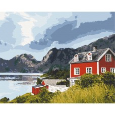Картина по номерам Art Craft Фьорды Норвегии 40x50 см 10569-AC