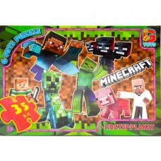 Пазл G-toys Minecraft 35 эл MC783