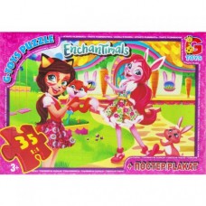 Пазл G-toys Enchantimals 35 эл EA208