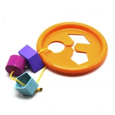 Игрушка развивающая Логическое кольцо 5 ел (оранжевая)